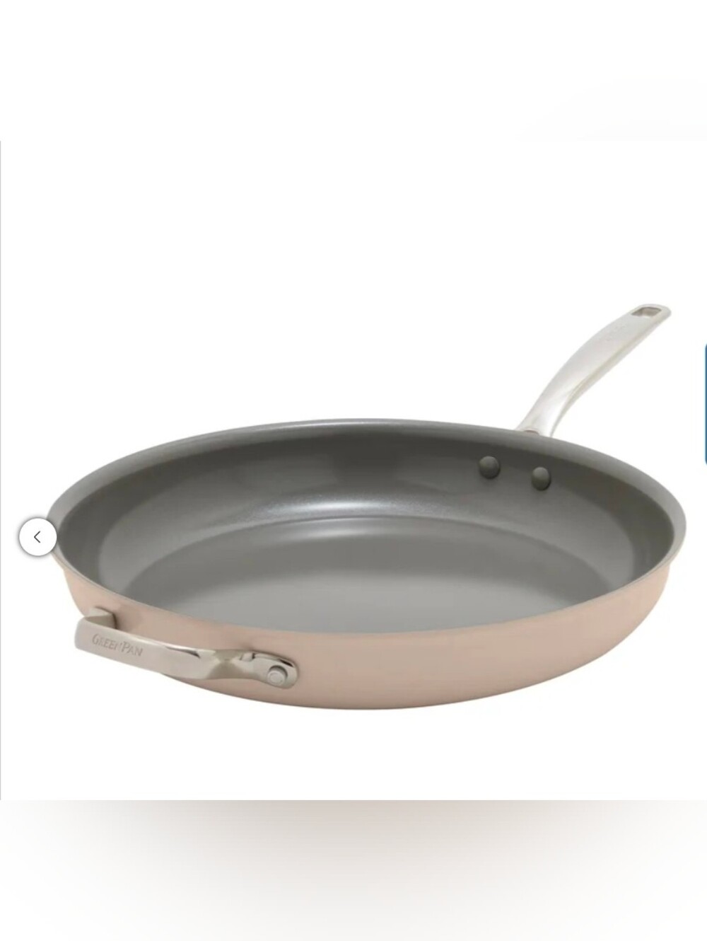 GreenPan The Big Fry 14” Pan with Helper Handle